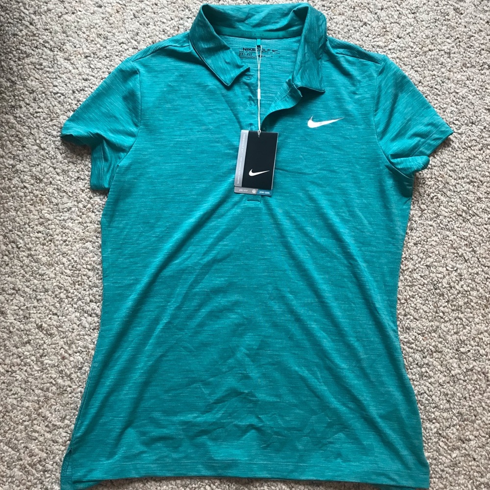 Nike Women’s tech golf shirt dry fit NWT